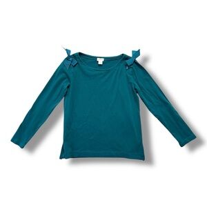 Crewcuts | Long Sleeve Shoulder Bow T-Shirt (10)